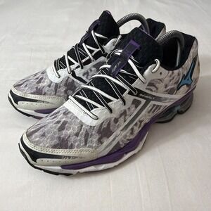 Mizuno Wave Creation 15 Women's Size W9.5 Purple White Athletic Running Shoes